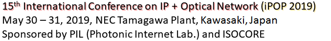 IP + Optical Network  (iPOP 2019)